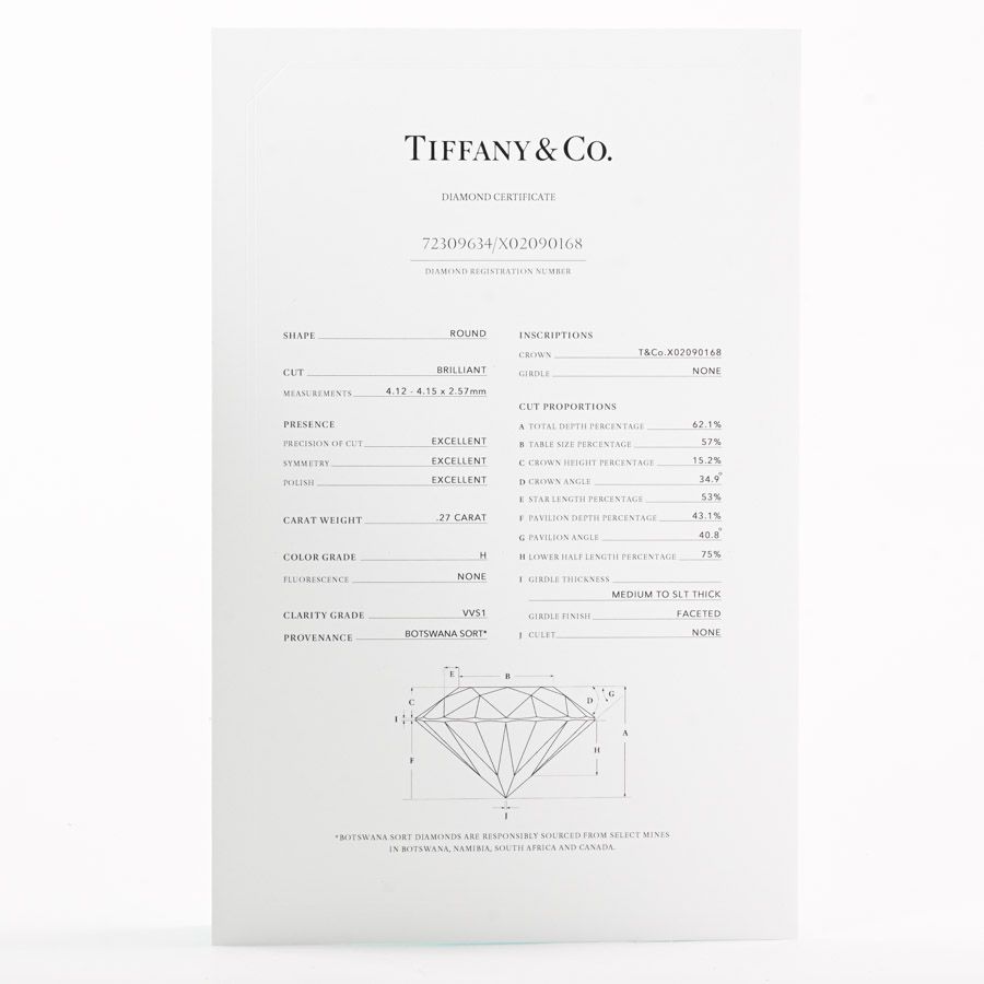 Tiffany & Co Ring Harmony Solitaire — view 8