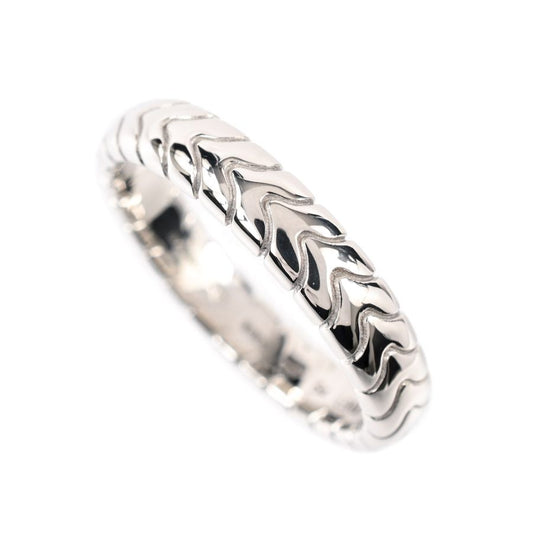 Bvlgari Ring Spiga Silver