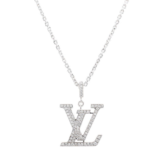 Louis Vuitton Necklace Pendentif LV GM