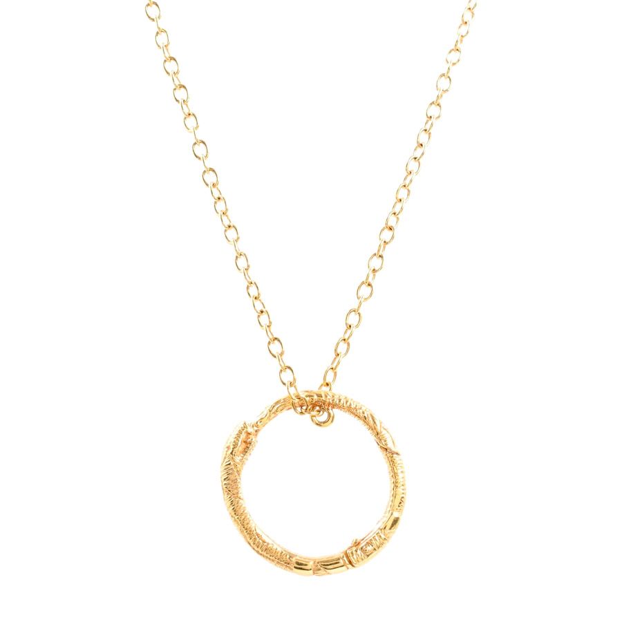 Gucci Necklace Ouroboros Gold