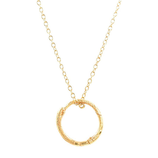 Gucci Necklace Ouroboros Gold