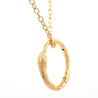 Gucci Necklace Ouroboros Gold — view 3