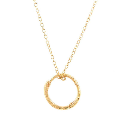 Gucci Necklace Ouroboros Gold — view 4