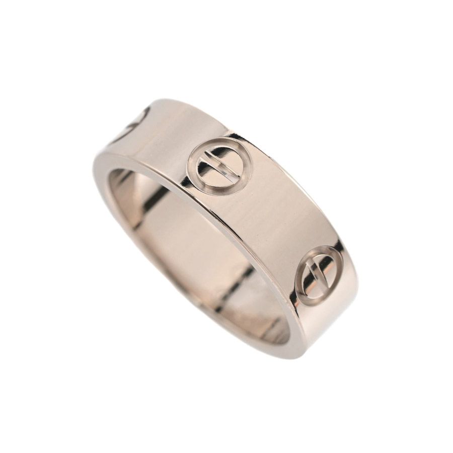 Cartier Ring Love White Gold