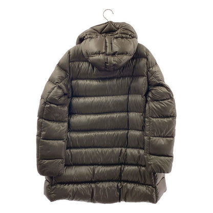 Moncler Suyen Giubbotto Midi Down Jacket 4 Khaki — view 5