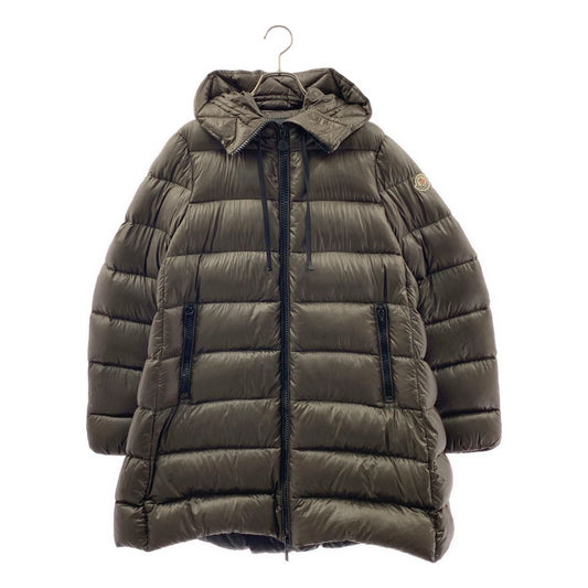 Moncler Suyen Giubbotto Midi Down Jacket 4 Khaki