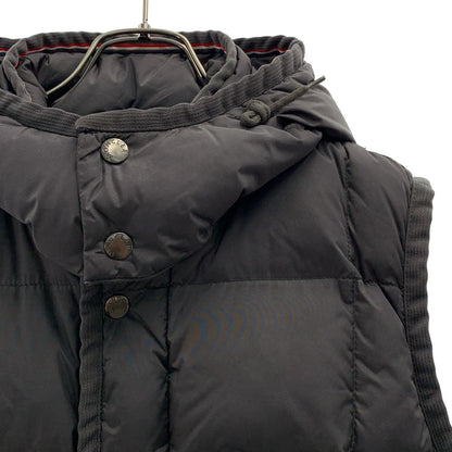 Moncler Tapajos Gilet 2-Way Down Vest 3 Charcoal Gray — view 2