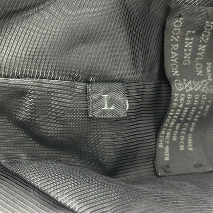 Prada Nylon Logo Embroidery Cap Black — view 7