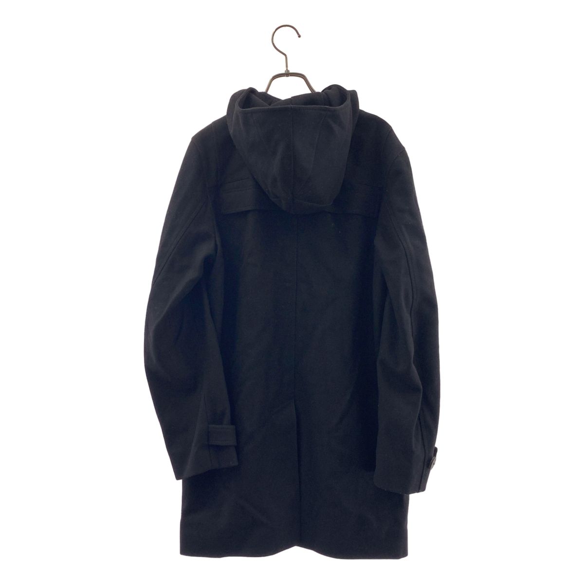 Dior Homme Wool Fly Front Logo Zip Coat Hoodie Fully Lined 46 Black — view 5