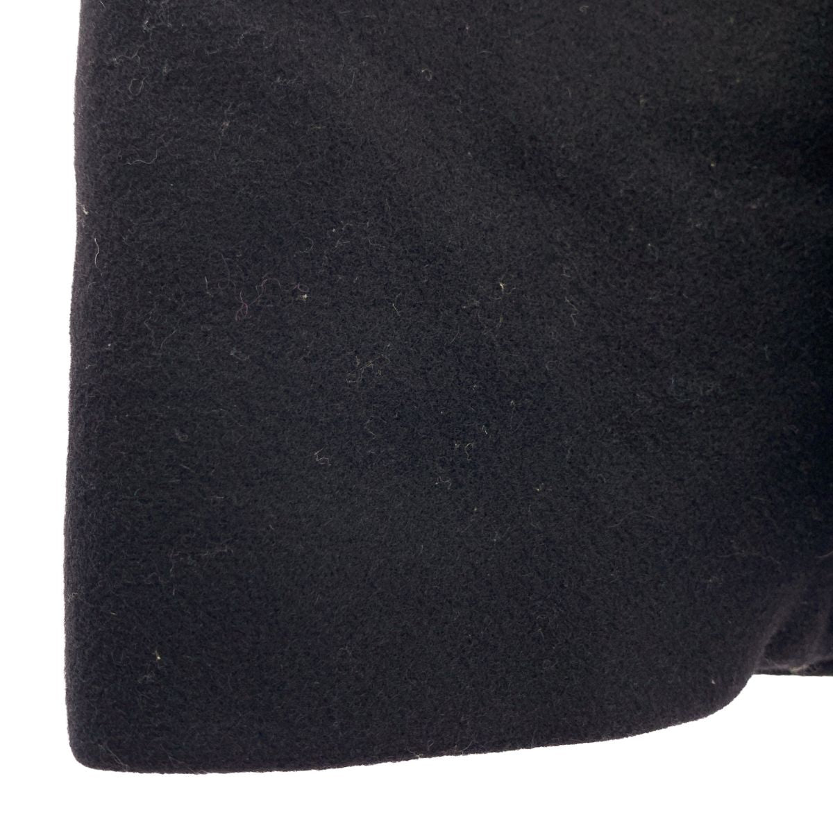 Dior Homme Wool Fly Front Logo Zip Coat Hoodie Fully Lined 46 Black — view 3