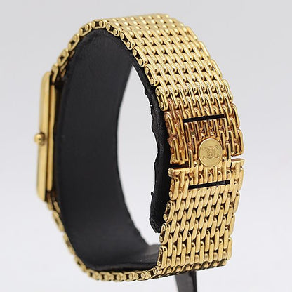 Celine Quartz Black Dial Triomphe Pattern Watch — view 3