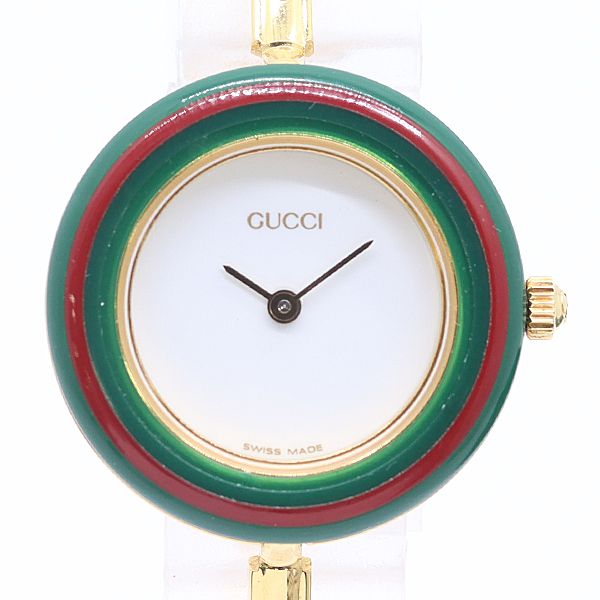 Gucci Change Bezel 11 12.2 Quartz White Dial Watch — view 2