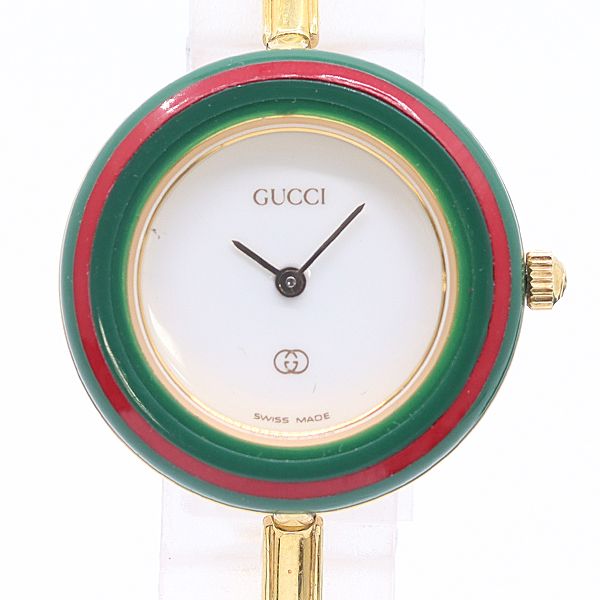 Gucci Change Bezel Quartz White Dial Watch — view 2