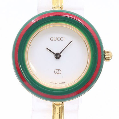 Gucci Change Bezel Quartz White Dial Watch — view 2