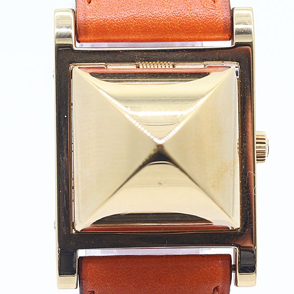 Hermes Medallion Quartz White Dial Watch — view 2