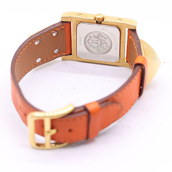 Hermes Medallion Quartz White Dial Watch — view 5