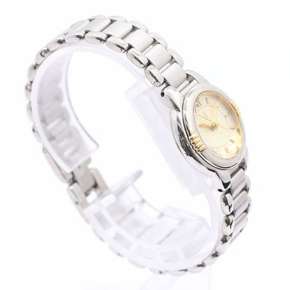 Saint Laurent Box with Frame Yves Combination Quartz Champagne Dial Watch — view 2