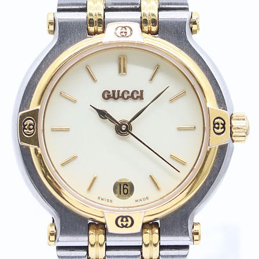 Gucci Quartz Ivory Dial Watch