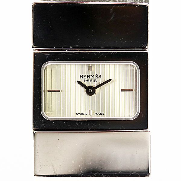 Hermes Location Quartz Silver Dial Watch