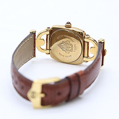 Gucci Horsebit Quartz Gold Dial Watch — view 4
