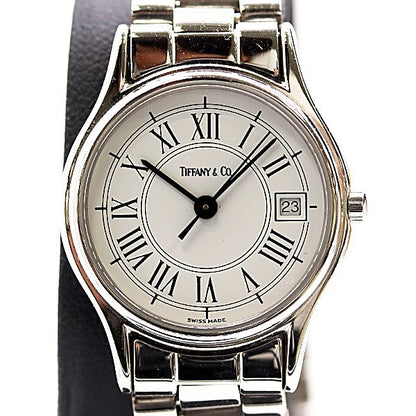 Tiffany & Co In Classic SS Quartz White Dial Watch