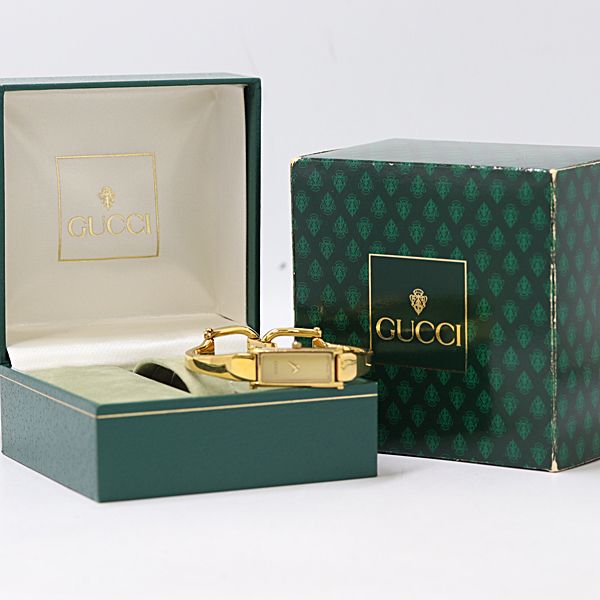 Gucci Quartz Gold Dial Watch — view 5
