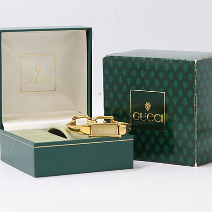 Gucci Quartz Gold Dial Watch — view 5