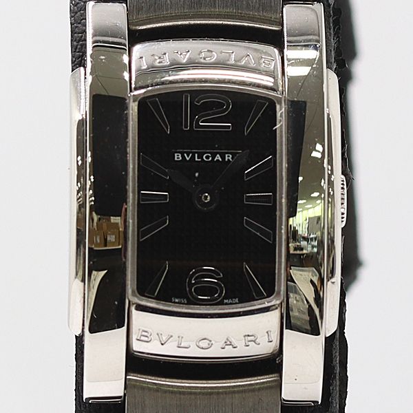 Bvlgari Guaranteed Bulgari a Shoma Quartz Black Dial Watch