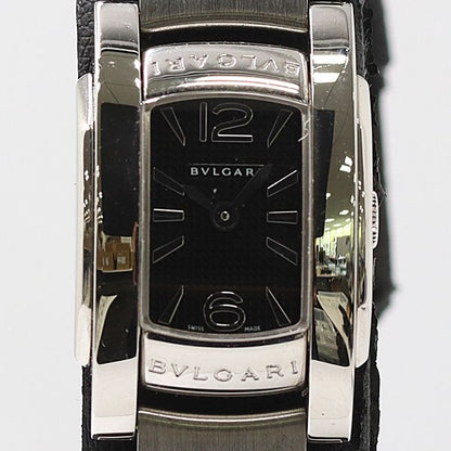 Bvlgari Guaranteed Bulgari a Shoma Quartz Black Dial Watch