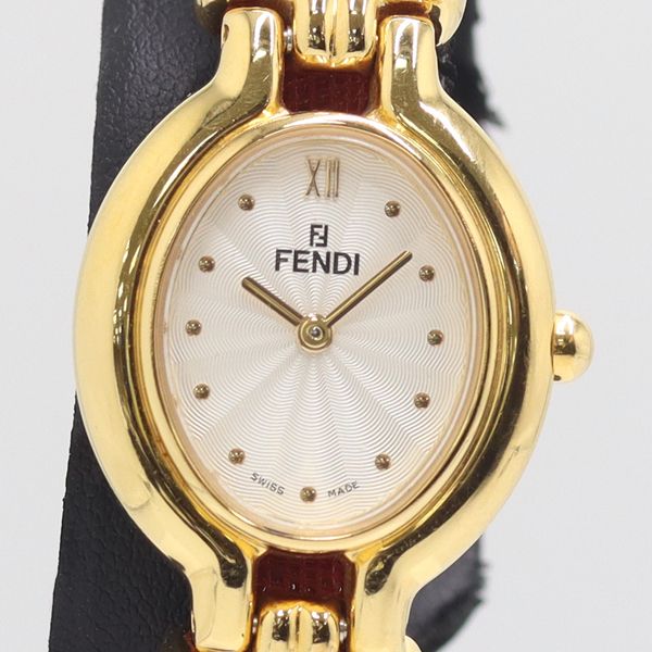 Fendi Quartz Change White Dial Watch