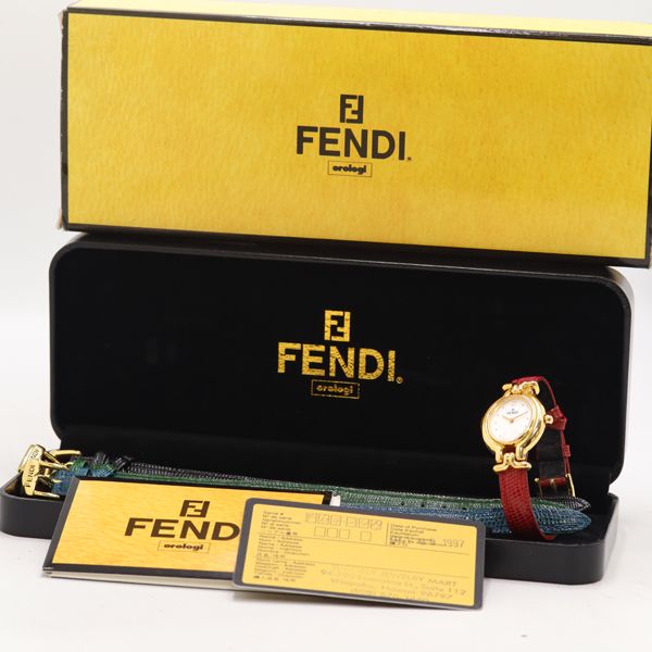 Fendi Quartz Change White Dial Watch — view 5