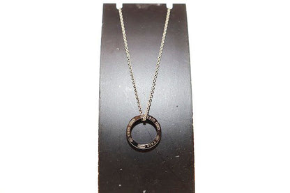 Tiffany & Co Round Circle Titanium Pendant Silver — view 2