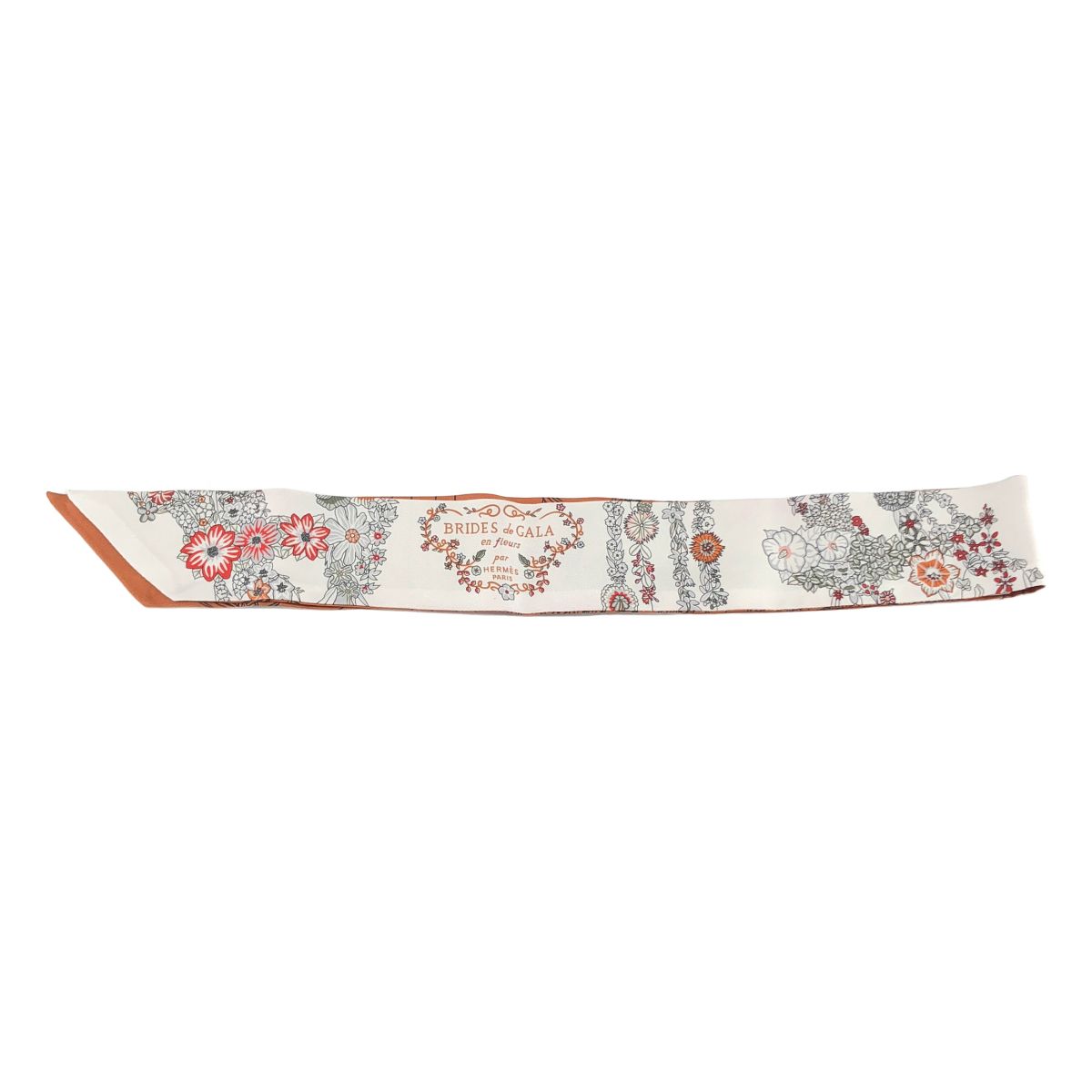 Hermes Brides de Gala Twilly Scarf Multicolor — view 4
