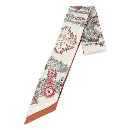 Hermes Brides de Gala Twilly Scarf Multicolor