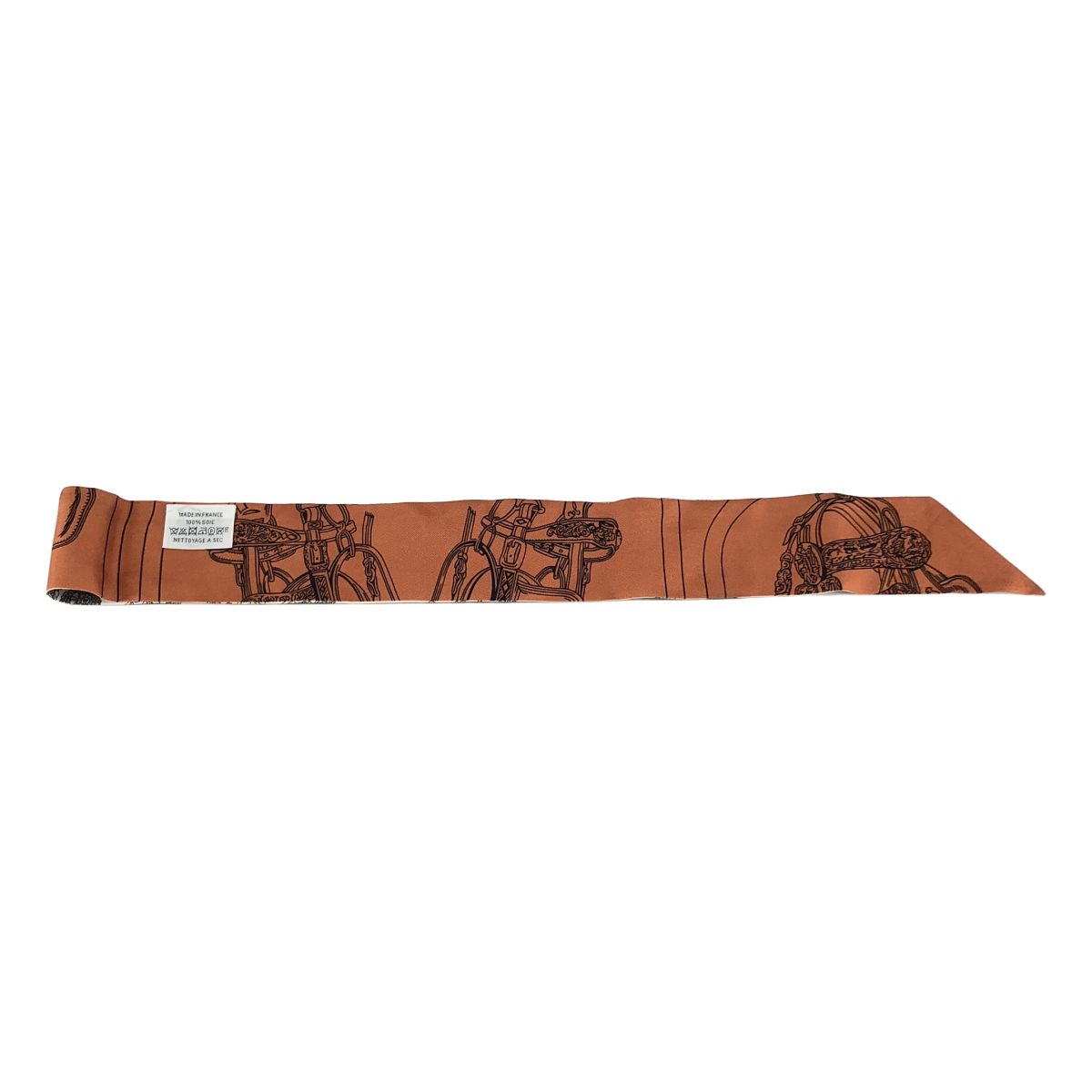 Hermes Brides de Gala Twilly Scarf Multicolor — view 5