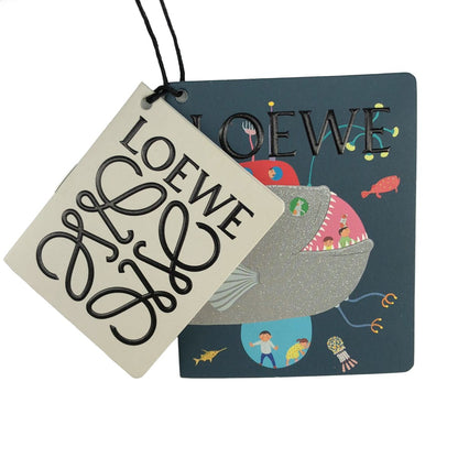 Loewe Suna Fujita Embroidered Scarf Green — view 6