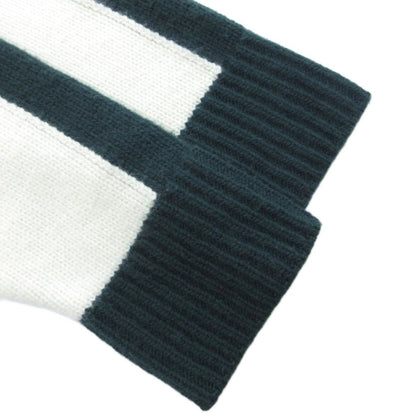 Dior Non ET Non! Long Sleeve Knit Sweater Wool Cashmere Blend White 38 HW — view 3