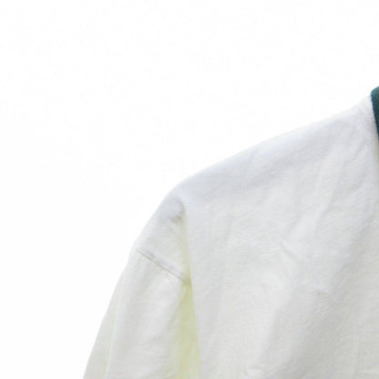 Gucci Vintage Polo Shirt Short Sleeve Sherry Line Interlocking Logo White HW — view 3