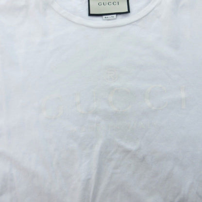 Gucci Logo T-Shirt Short Sleeve White L HW — view 4