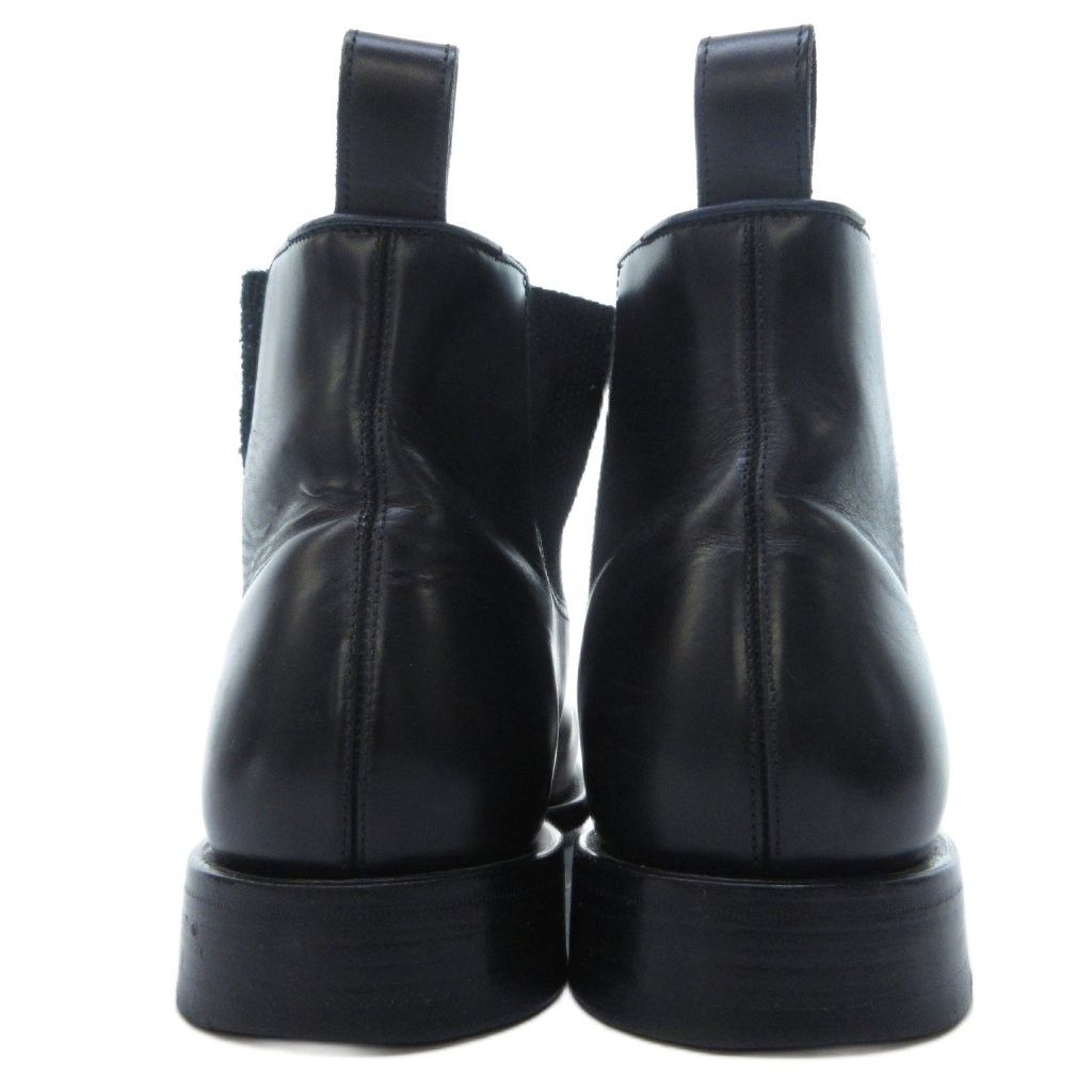 Dior Homme Hedi Slimane Era Side Gore Boots Plain Toe Wood Sole Leather 42 HW — view 6