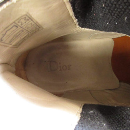 Dior Homme Hedi Slimane Era Side Gore Boots Plain Toe Wood Sole Leather 42 HW — view 8