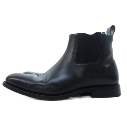 Dior Homme Hedi Slimane Era Side Gore Boots Plain Toe Wood Sole Leather 42 HW — view 5