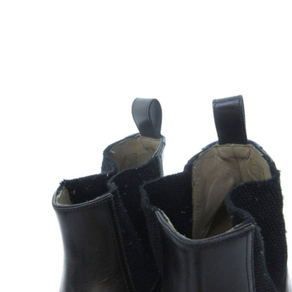 Dior Homme Hedi Slimane Era Side Gore Boots Plain Toe Wood Sole Leather 42 HW — view 3