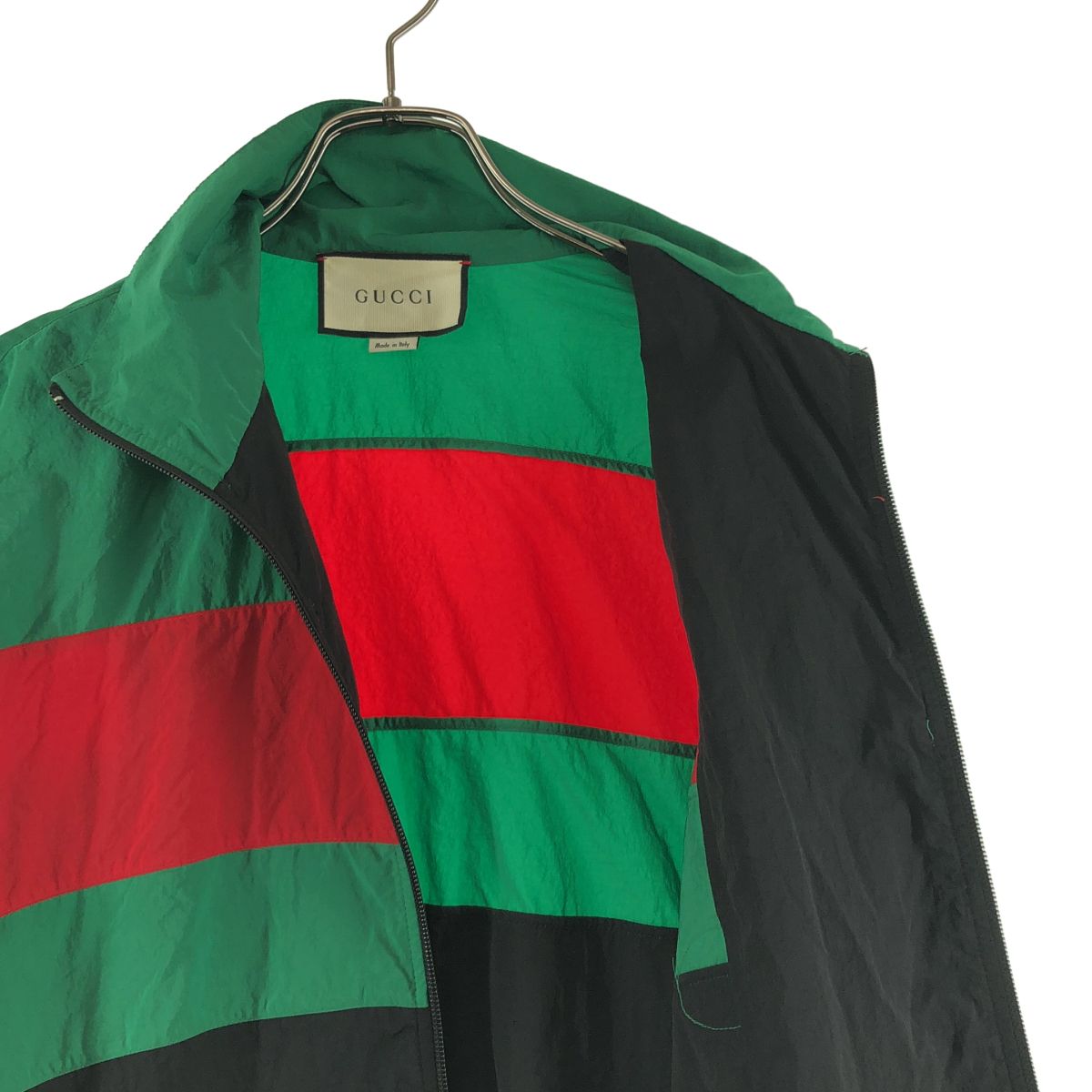 Gucci Nylon GG Logo Track Jacket S Multicolor — view 5