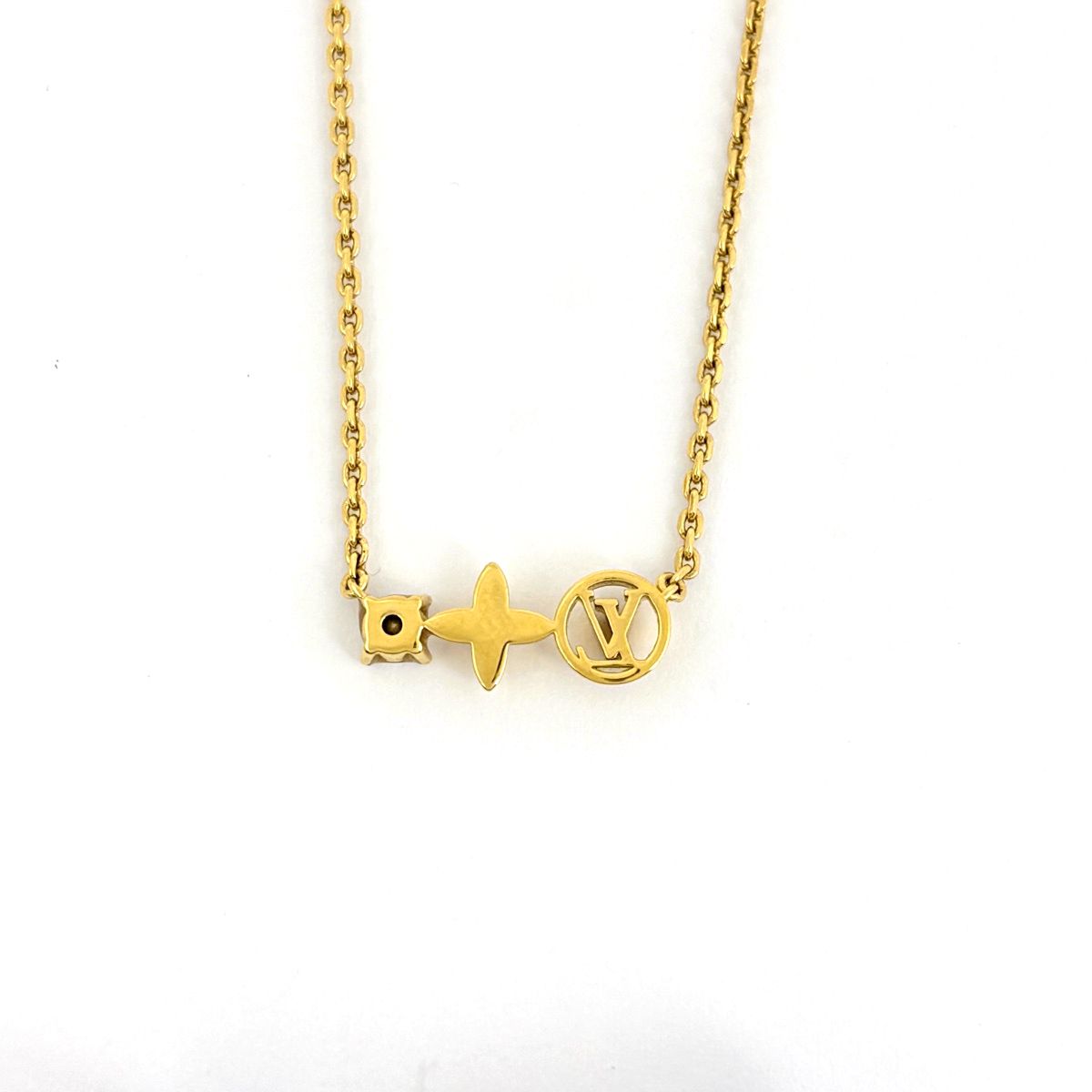 Louis Vuitton Necklace Petit Gold Plated — view 2