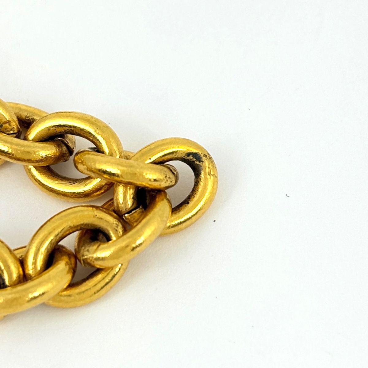 Chanel CC Logo Chain Necklace Long Gold Plated — view 5