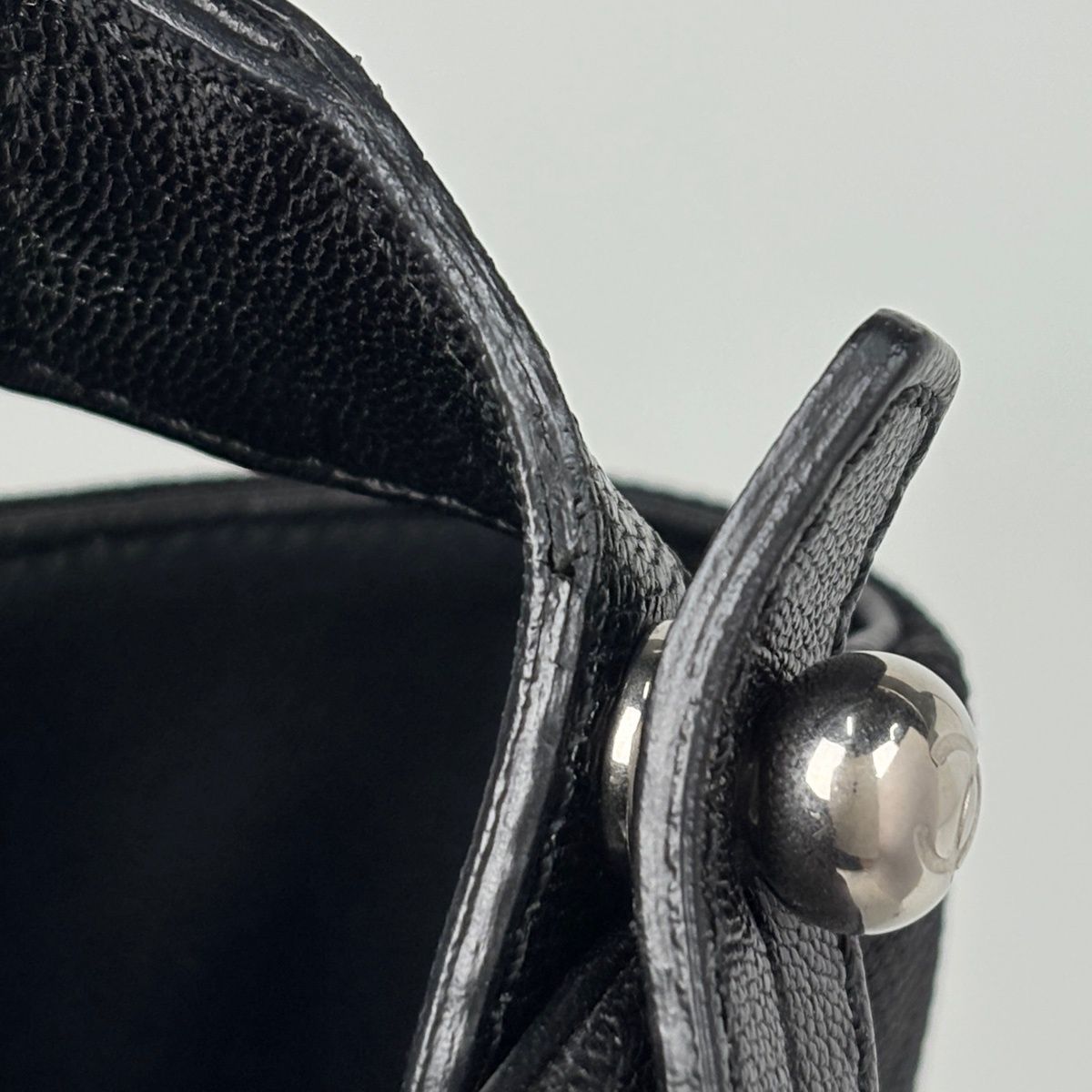 Chanel Paris Biarritz Tote PM CC Logo Black — view 5