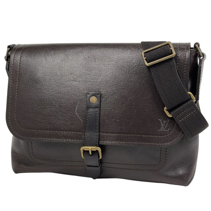Louis Vuitton Omaha Crossbody Shoulder Bag Utah Leather Cafe