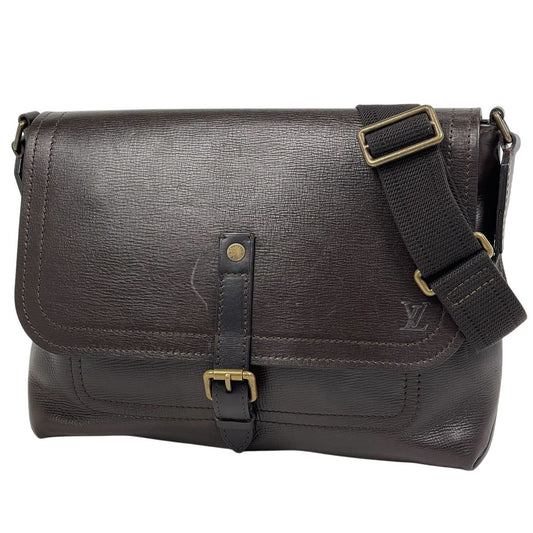 Louis Vuitton Omaha Crossbody Shoulder Bag Utah Leather Cafe