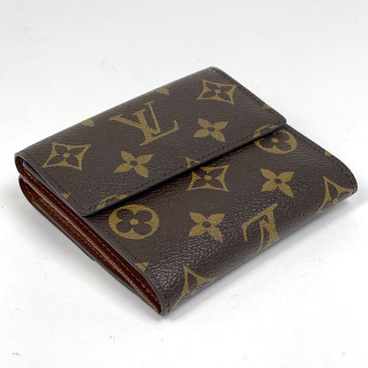 Louis Vuitton Portefeuille Elise Hook Trifold Wallet Monogram Brown — view 2